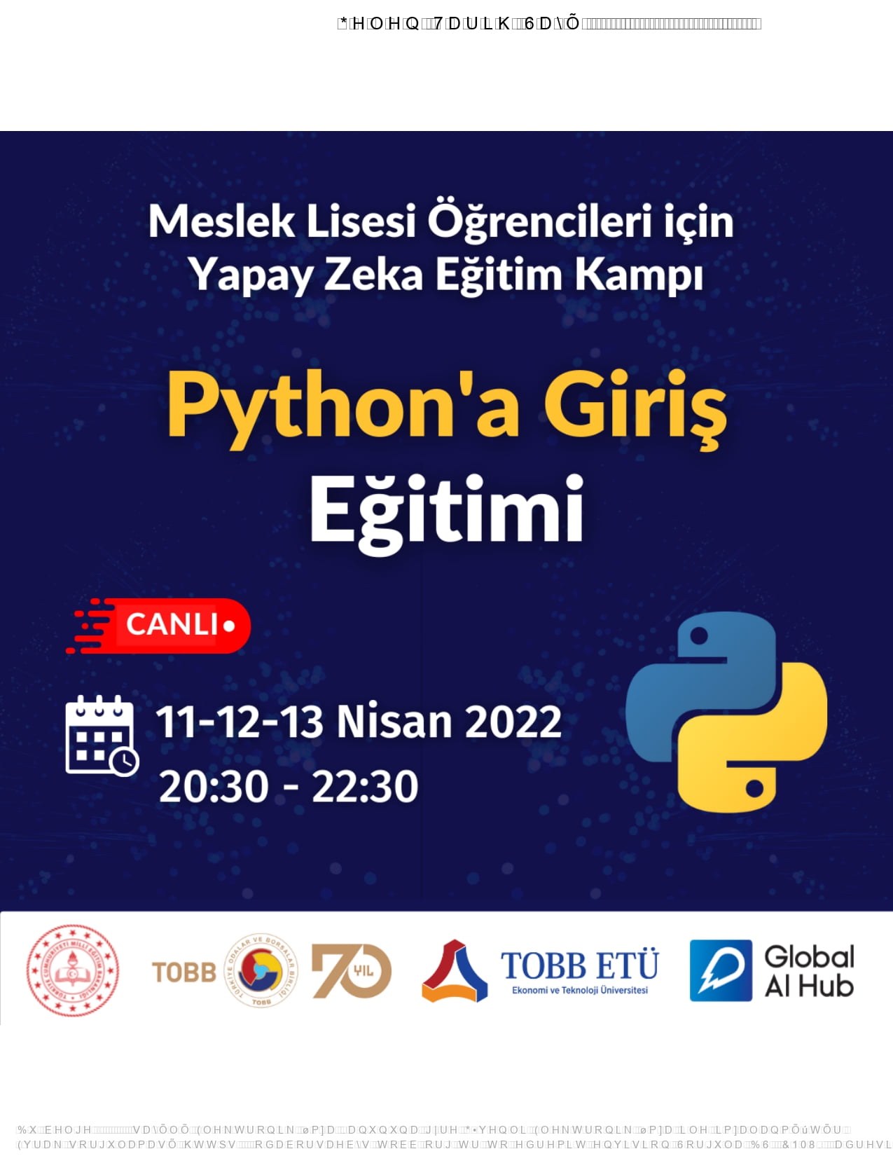 pythonprogramlamayagiris